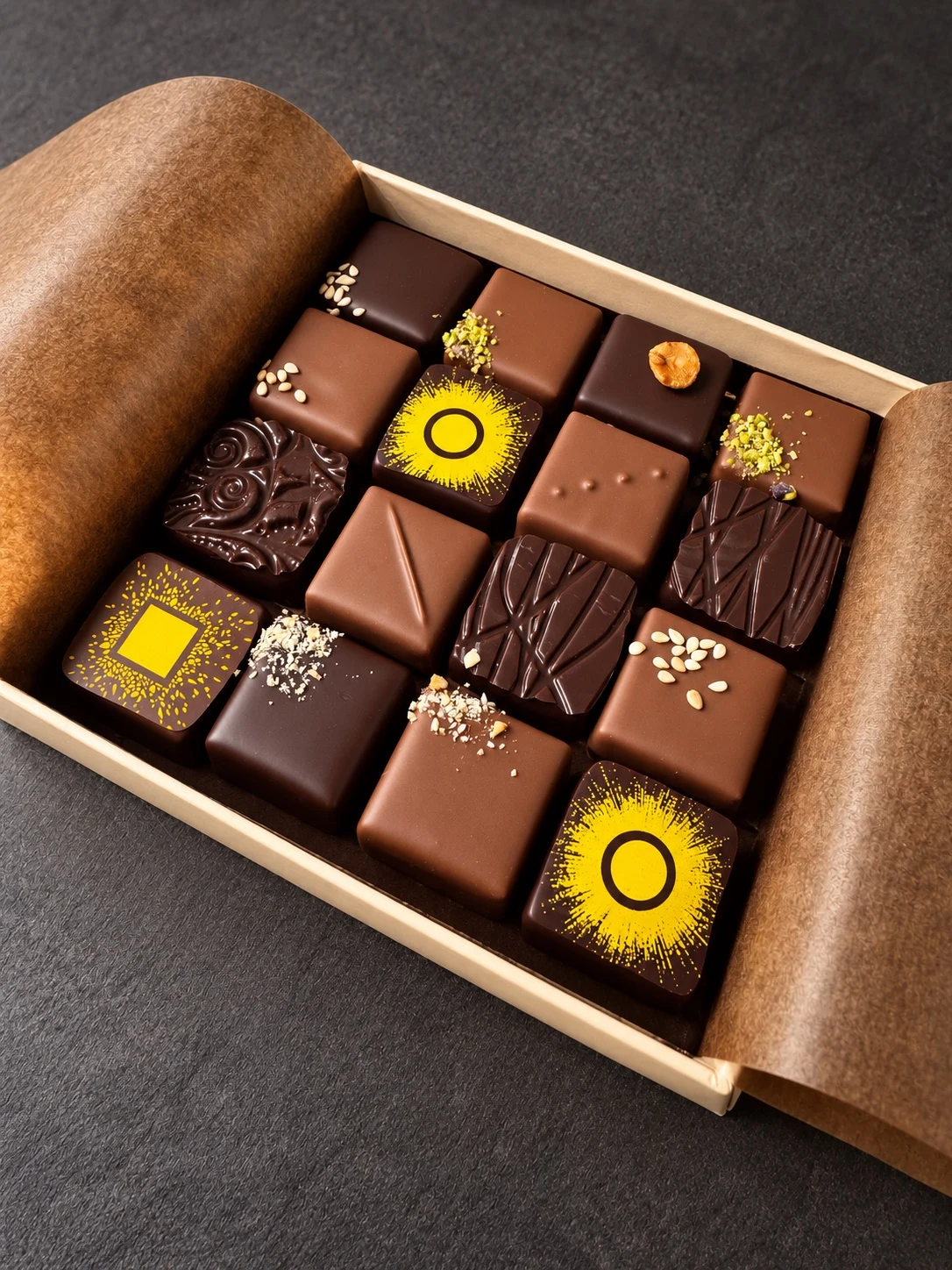Coffret de bonbons de chocolat — Sébastien Cantrelle