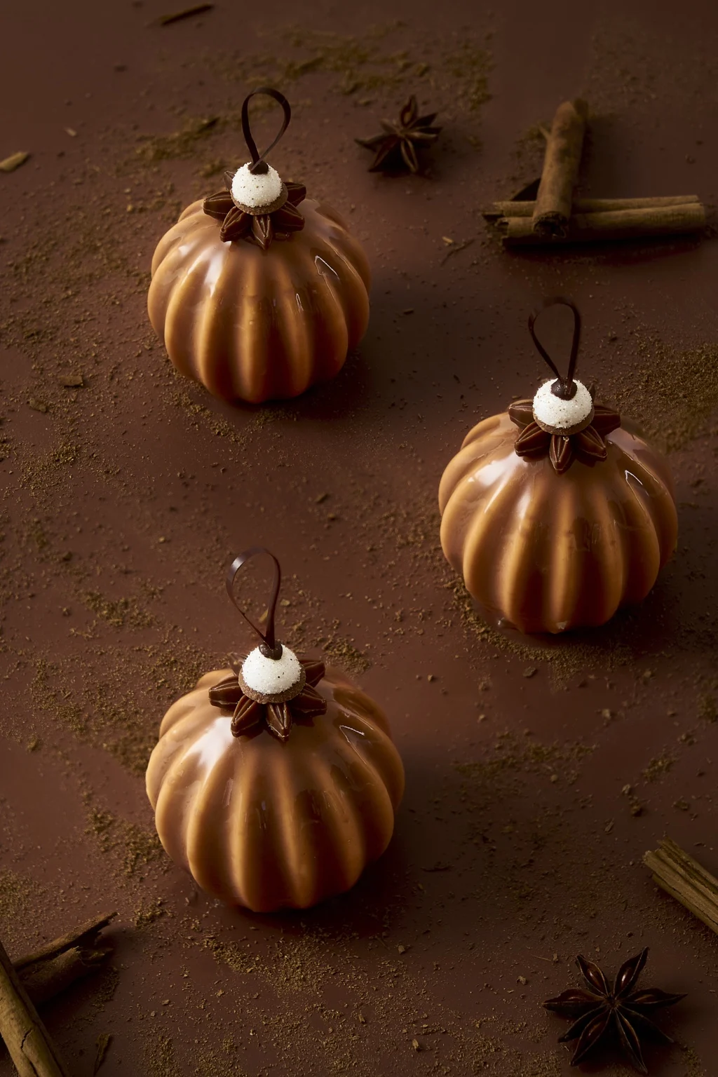 Desserts individuels de fête — création de Sébastien Cantrelle